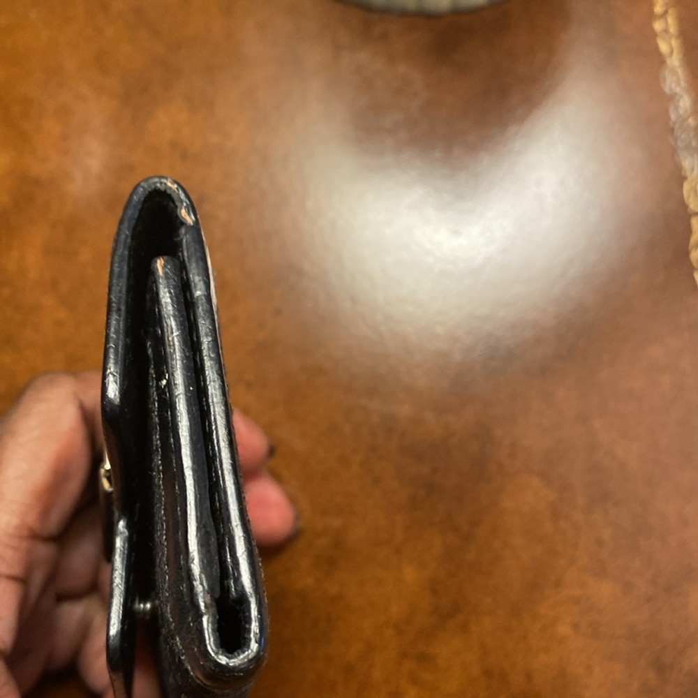 Dior Black Vintage Monogram Clutch and Keyholder EUC - Picture 15 of 16